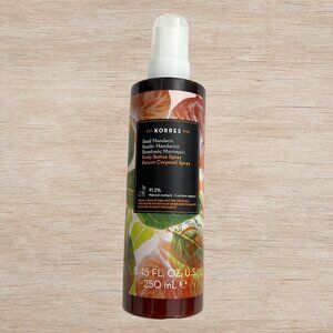 Korres Basil Mandarin Body Butter Spray 8.45 fl oz Bodycare Lotion Citrus Scent